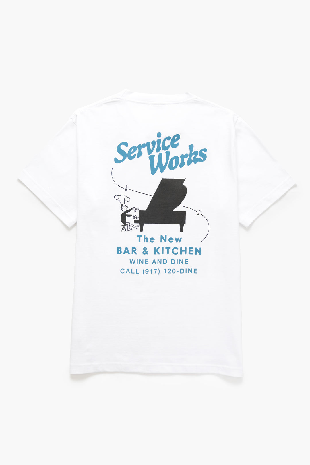Bar & Kitchen Tee - White