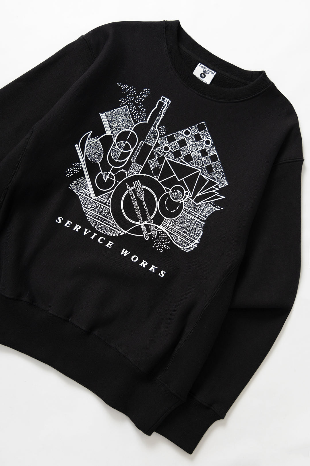 Frequent Flyer Crewneck - Black