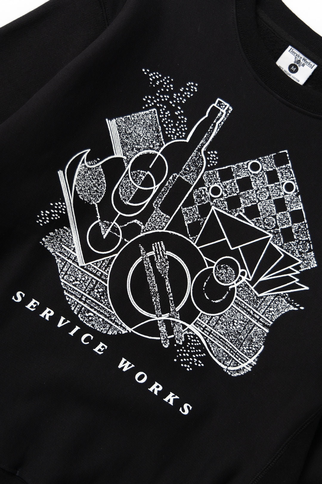 Frequent Flyer Crewneck - Black