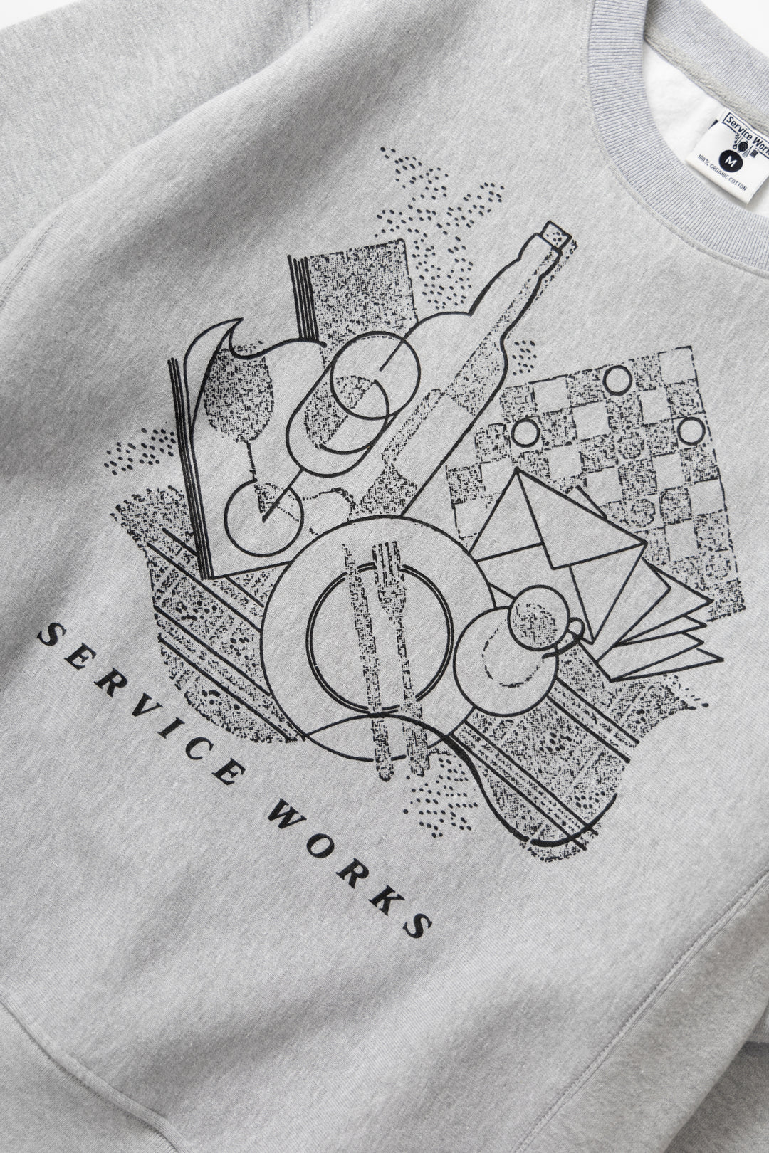 Frequent Flyer Crewneck - Heather Grey