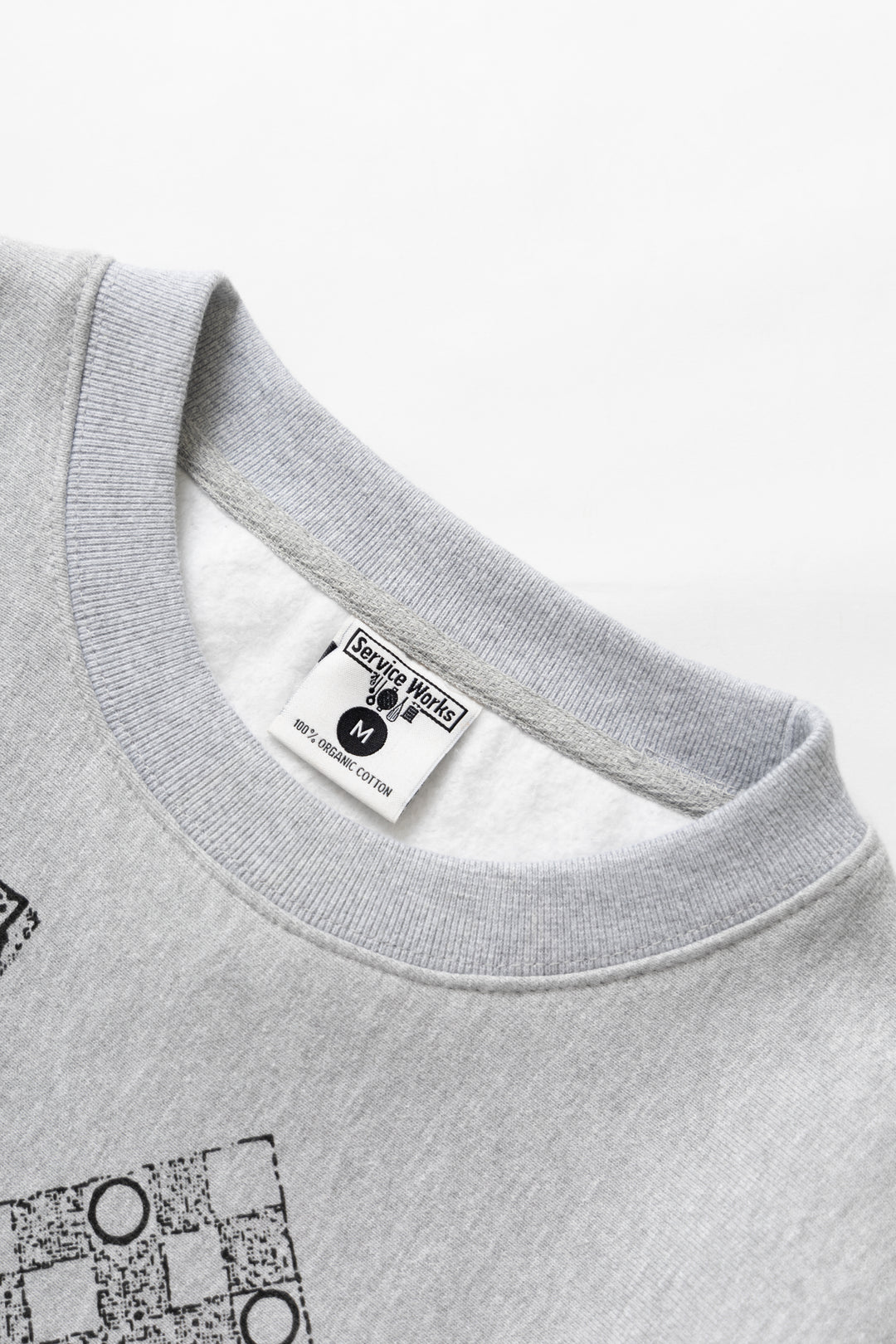 Frequent Flyer Crewneck - Heather Grey