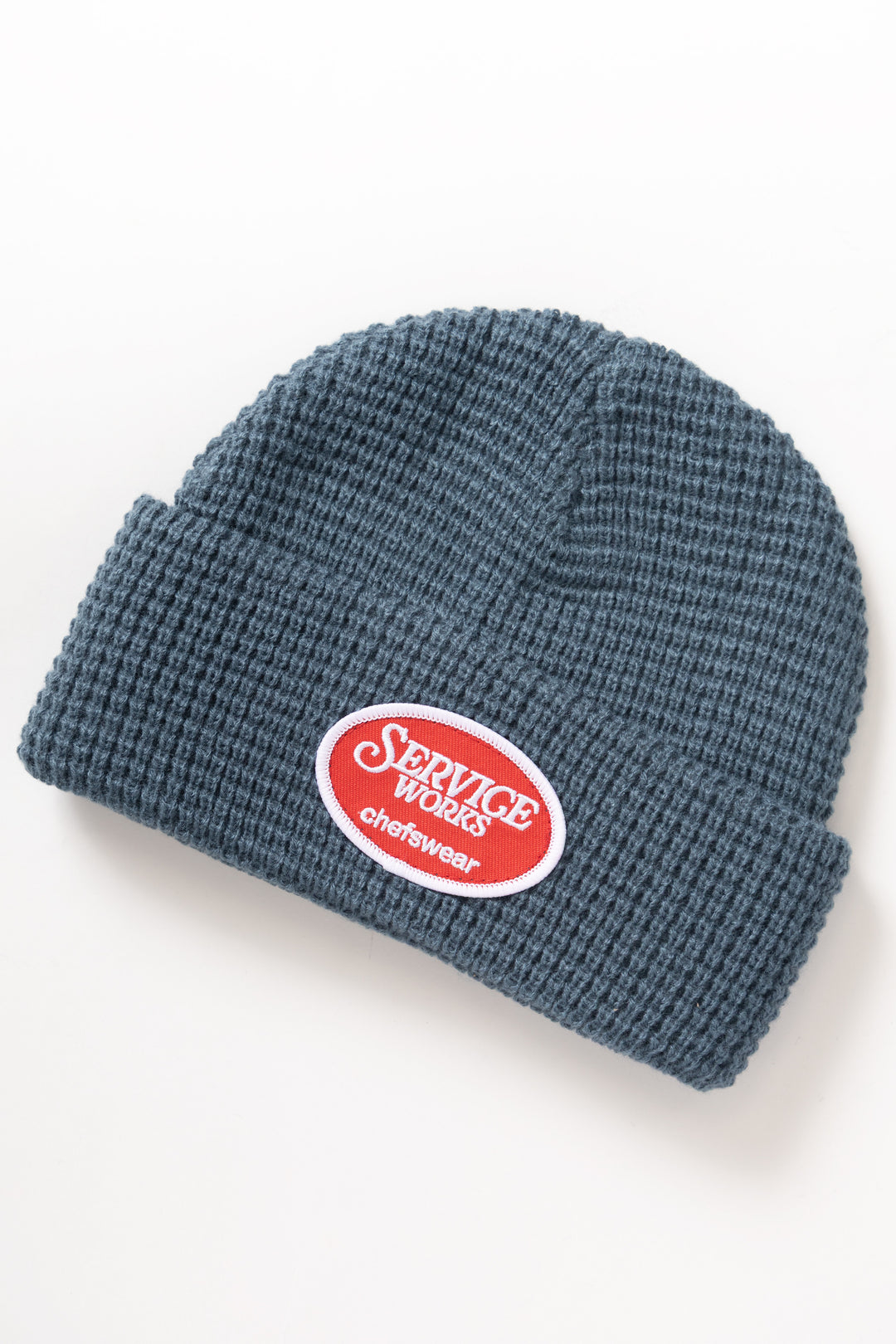 Waffle Patch Beanie - Teal