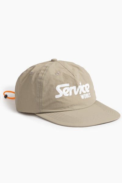 Service Works - Nylon Drivers Cap - Khaki – Service Works London