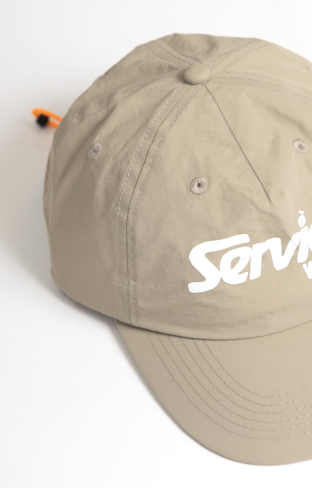 Nylon Drivers Cap - Khaki