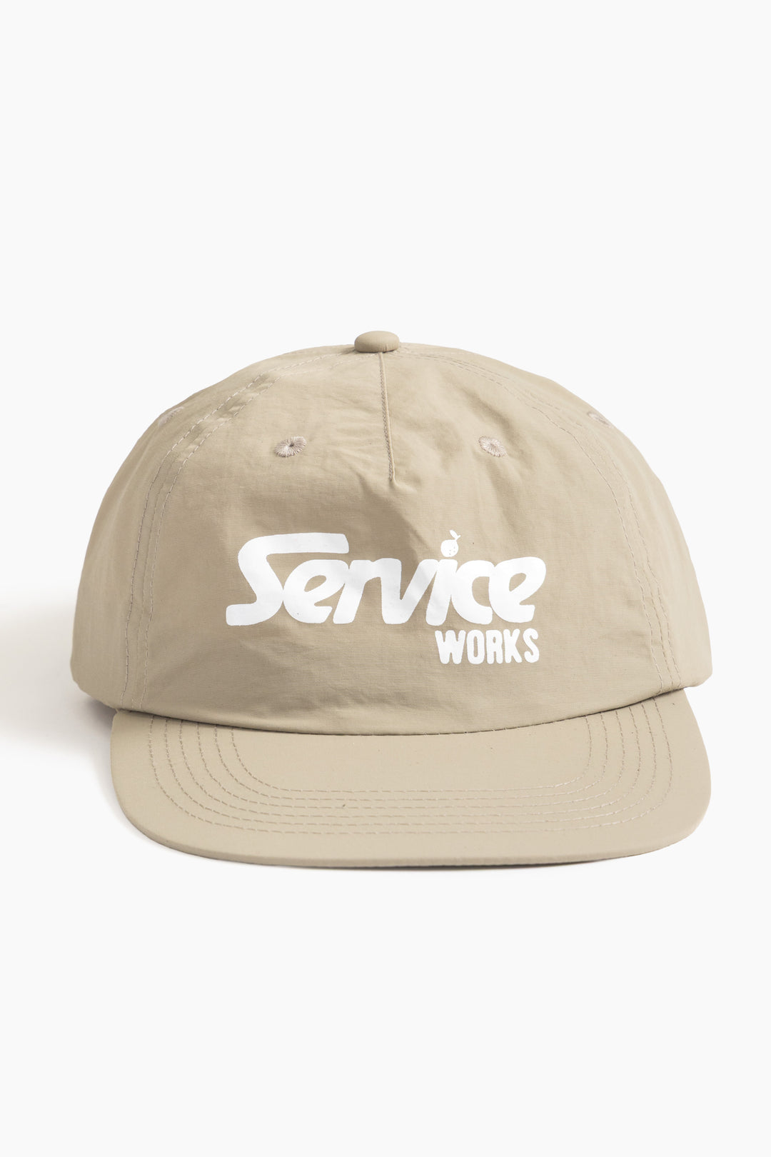 Nylon Drivers Cap - Khaki