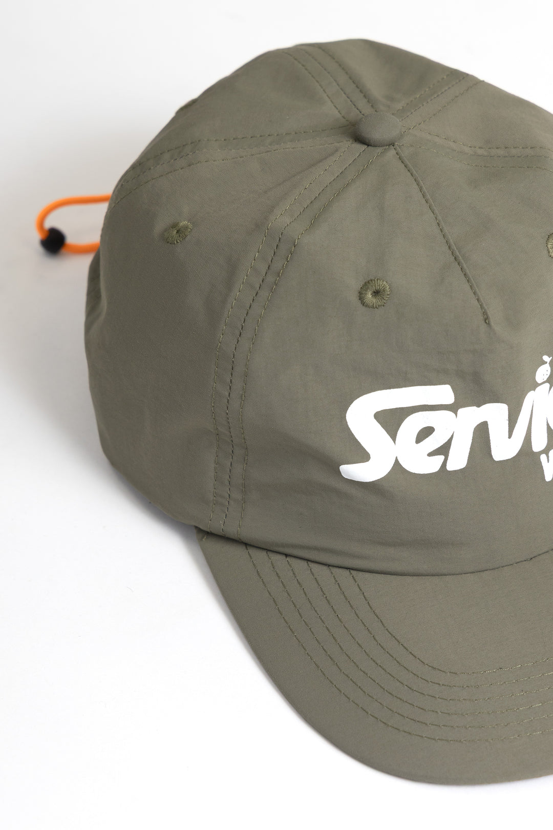 Nylon Drivers Cap - Olive