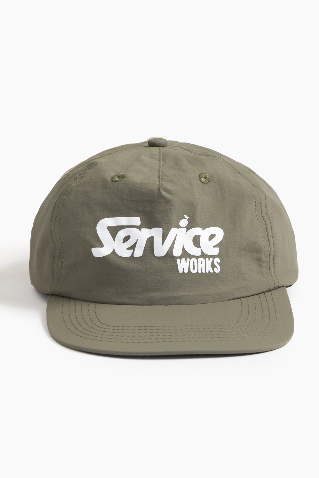 Nylon Drivers Cap - Olive
