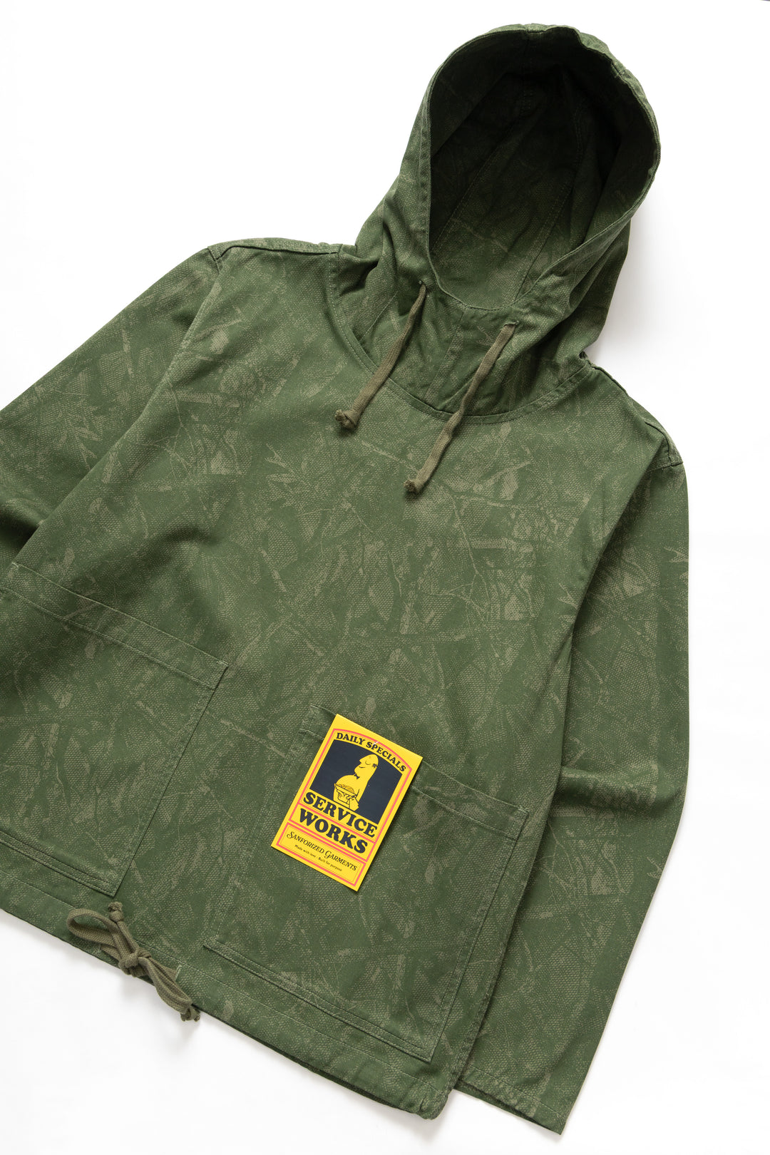 Xerox Camo Market Smock - Olive