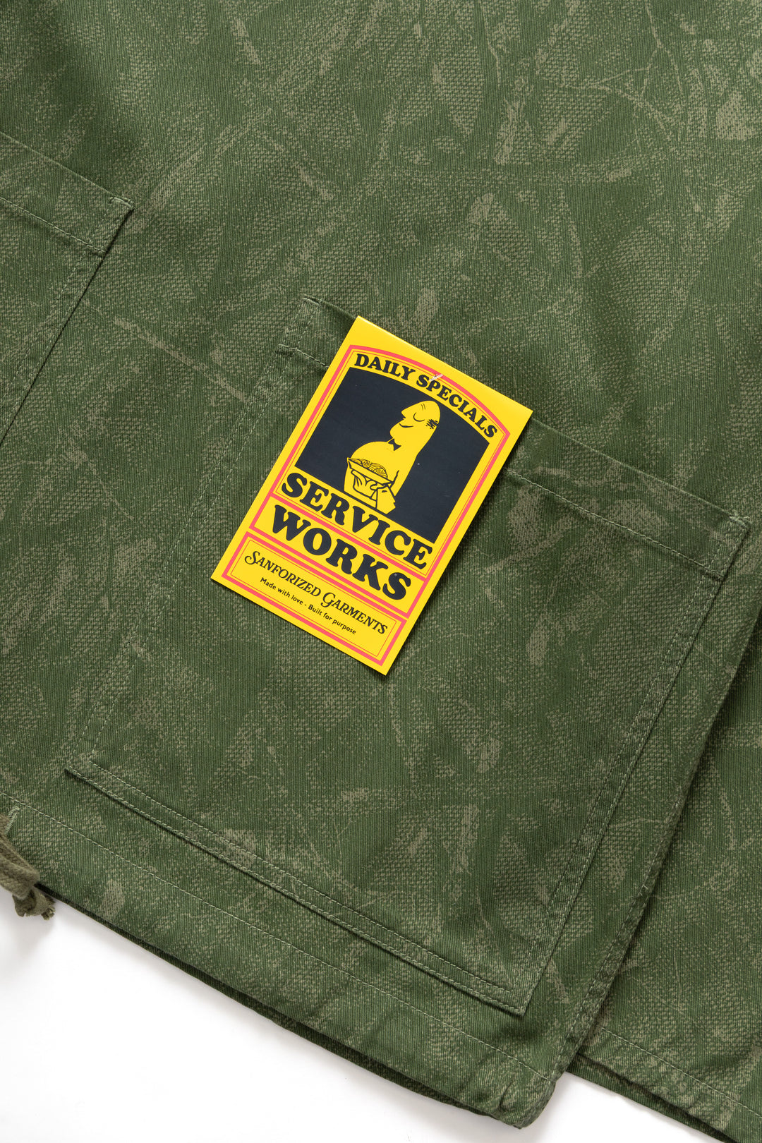 Xerox Camo Market Smock - Olive