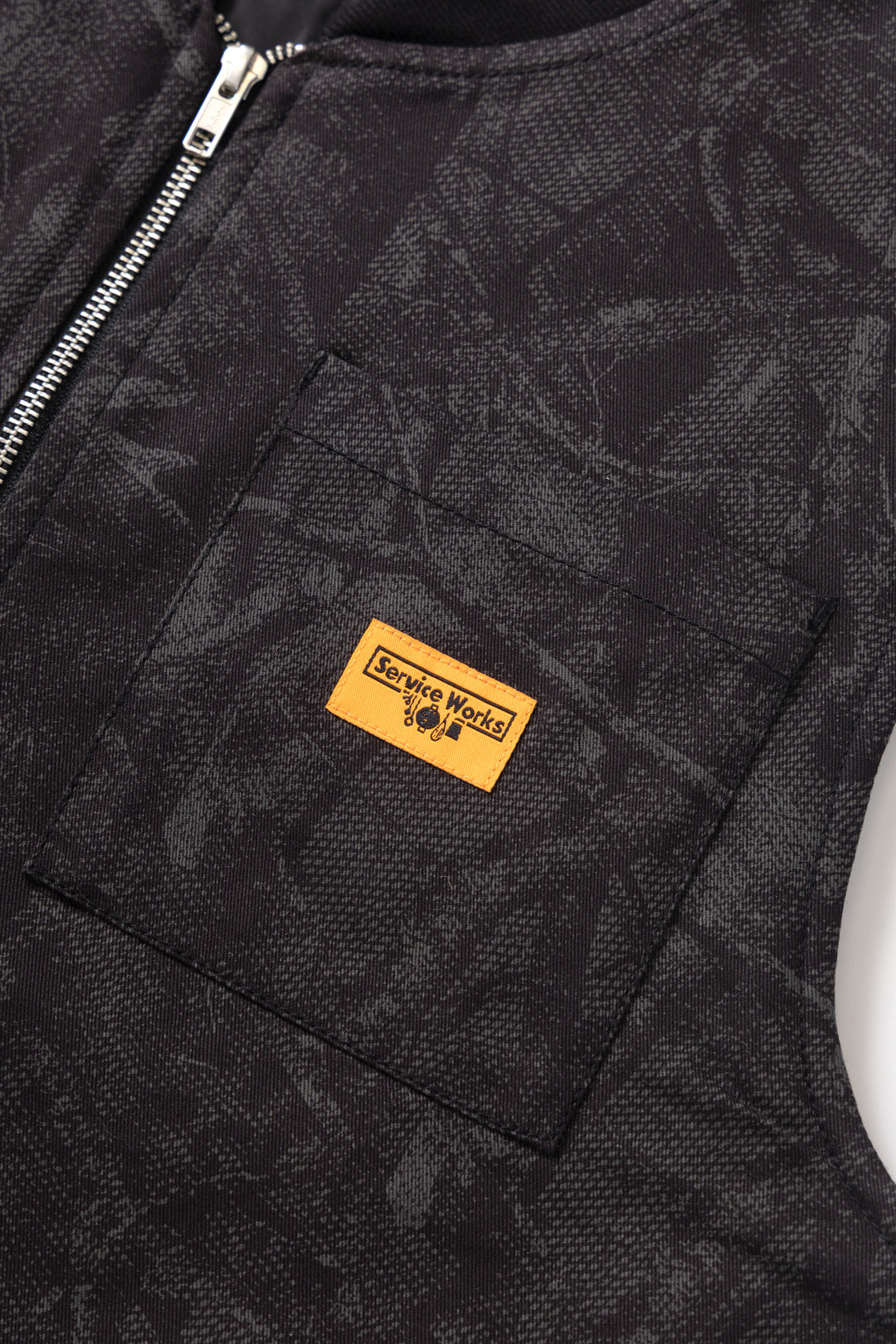Xerox Camo Padded Work Vest - Mono
