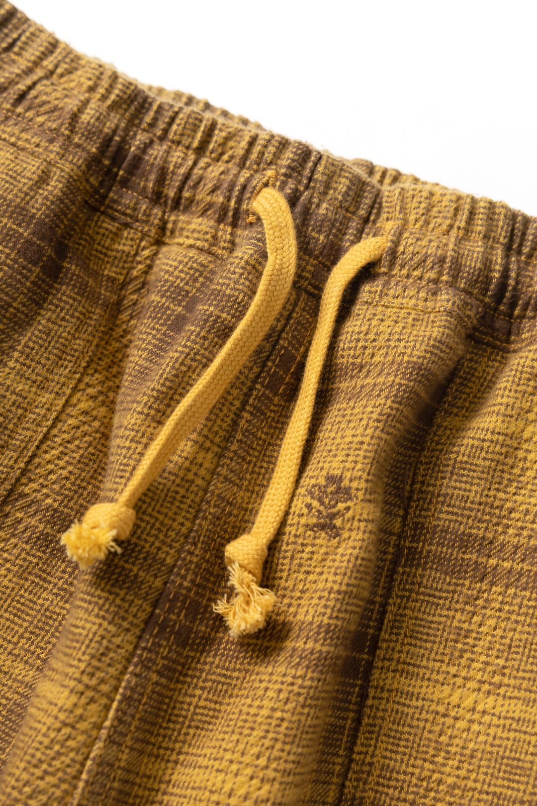 Thistle Plaid Chef Pants - Ochre