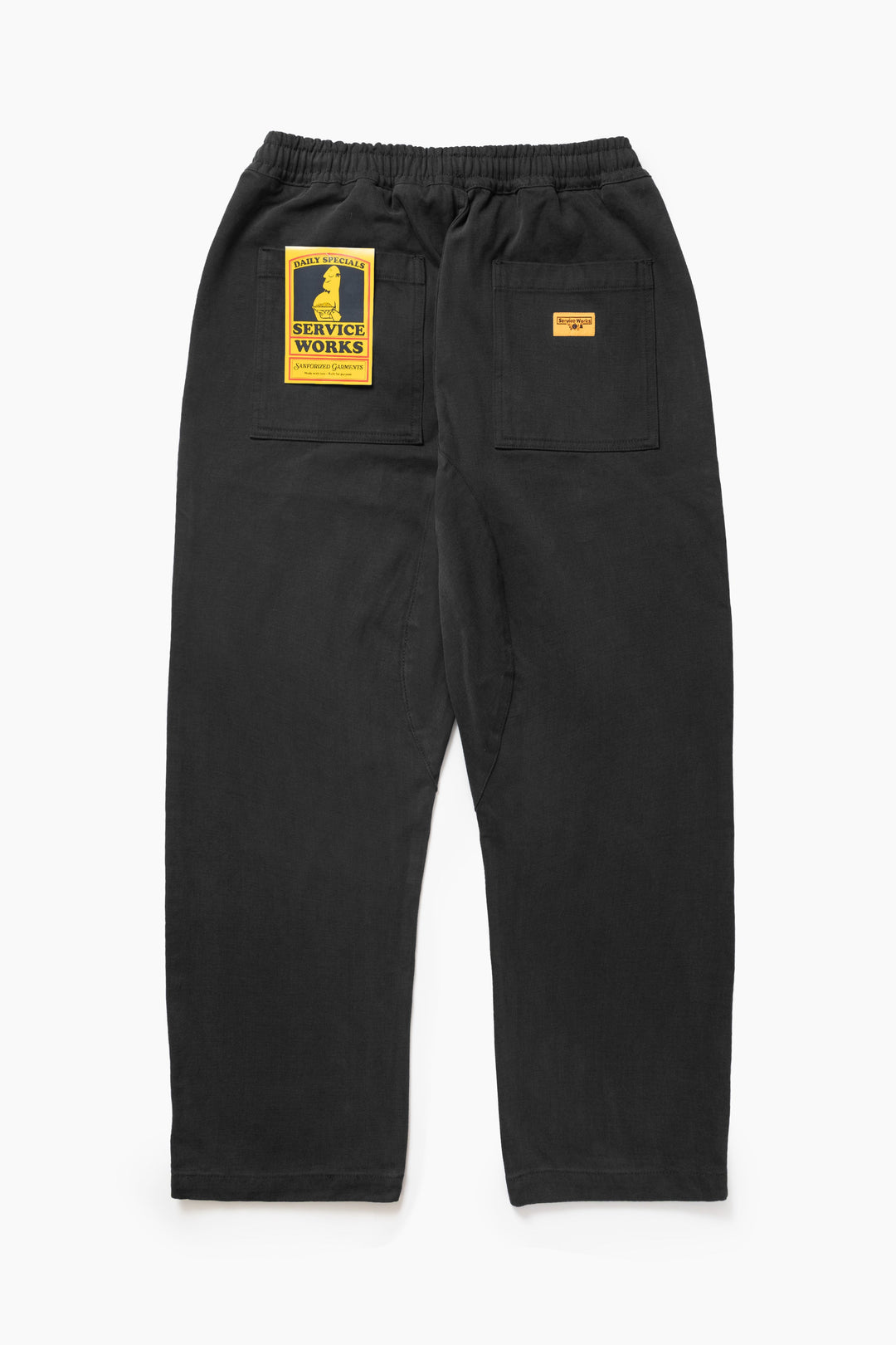 Moleskin Chef Pants - Black