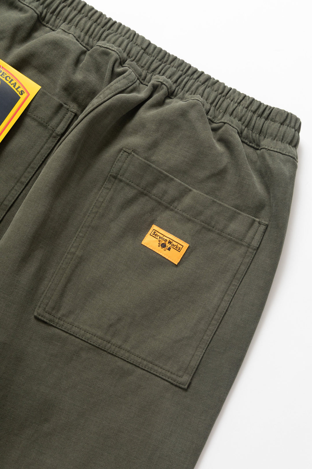 Moleskin Chef Pants - Moss