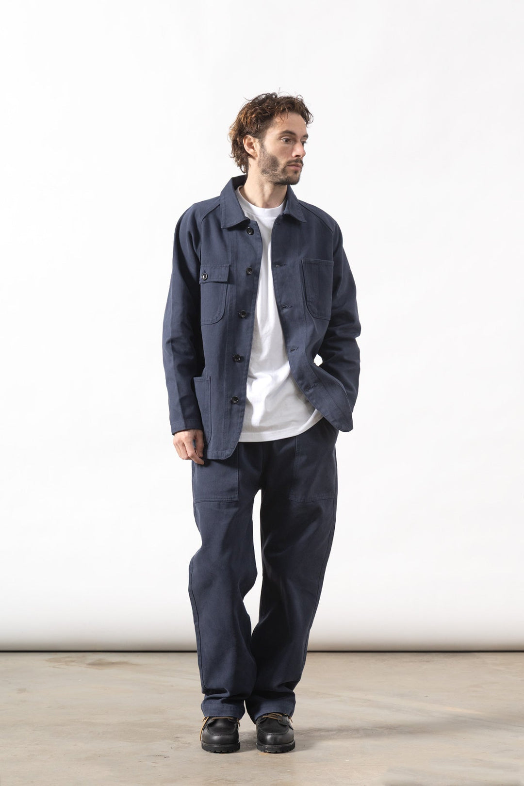 Moleskin Chef Pants - Dark Navy