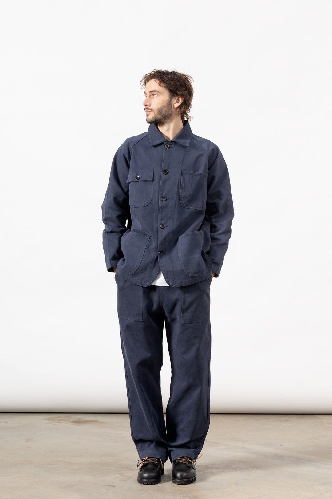 Moleskin Chef Pants - Dark Navy