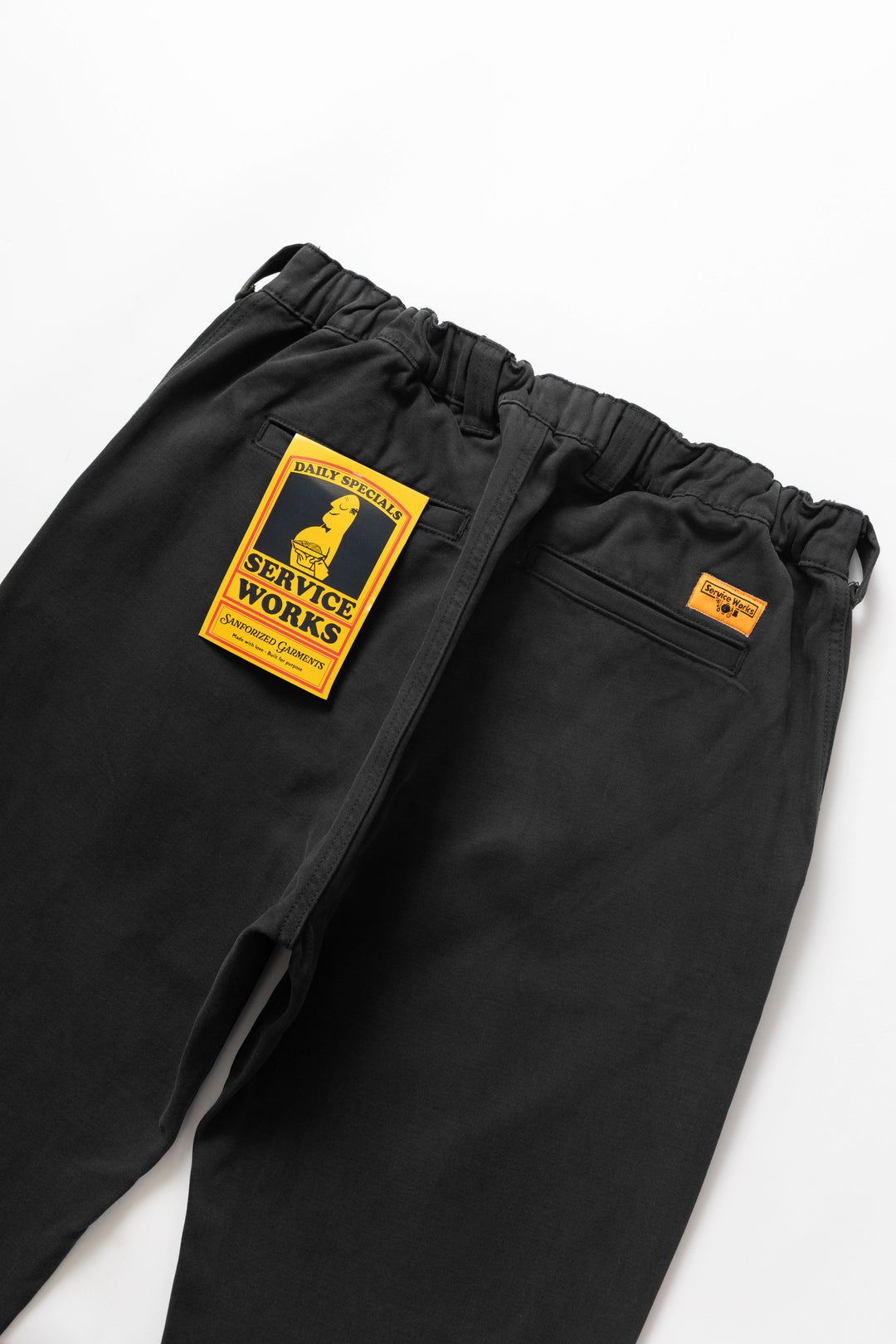 Moleskin Waiters Pant - Black