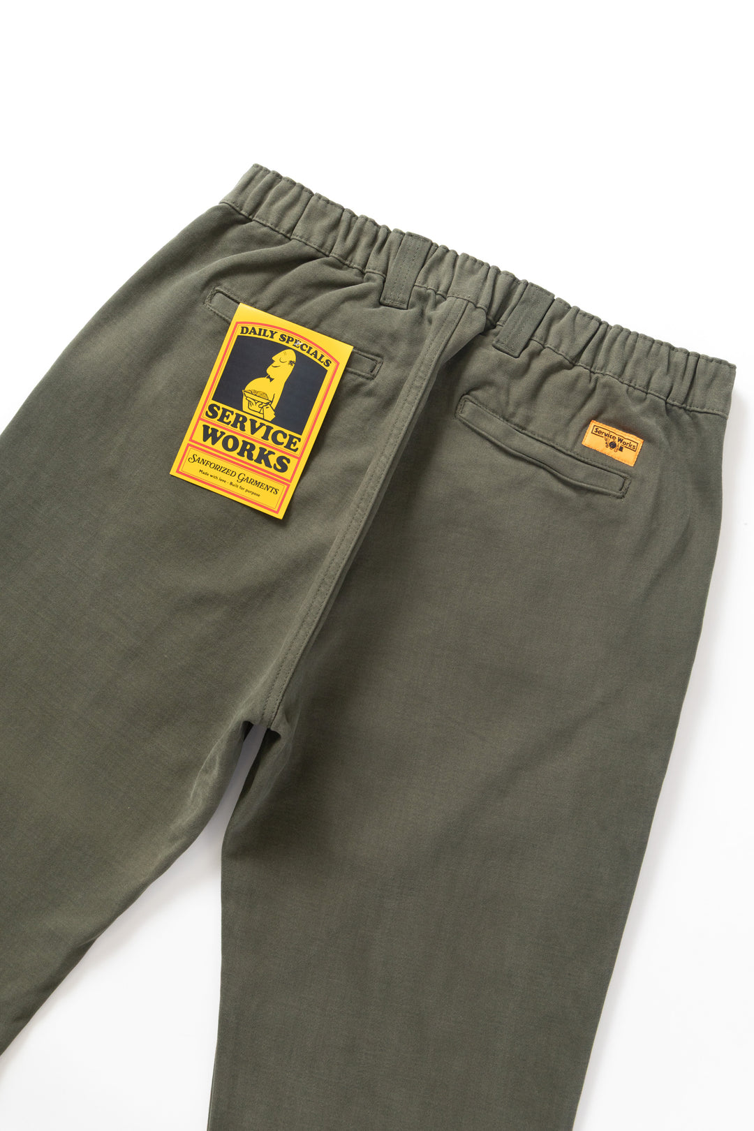 Moleskin Waiters Pant - Moss