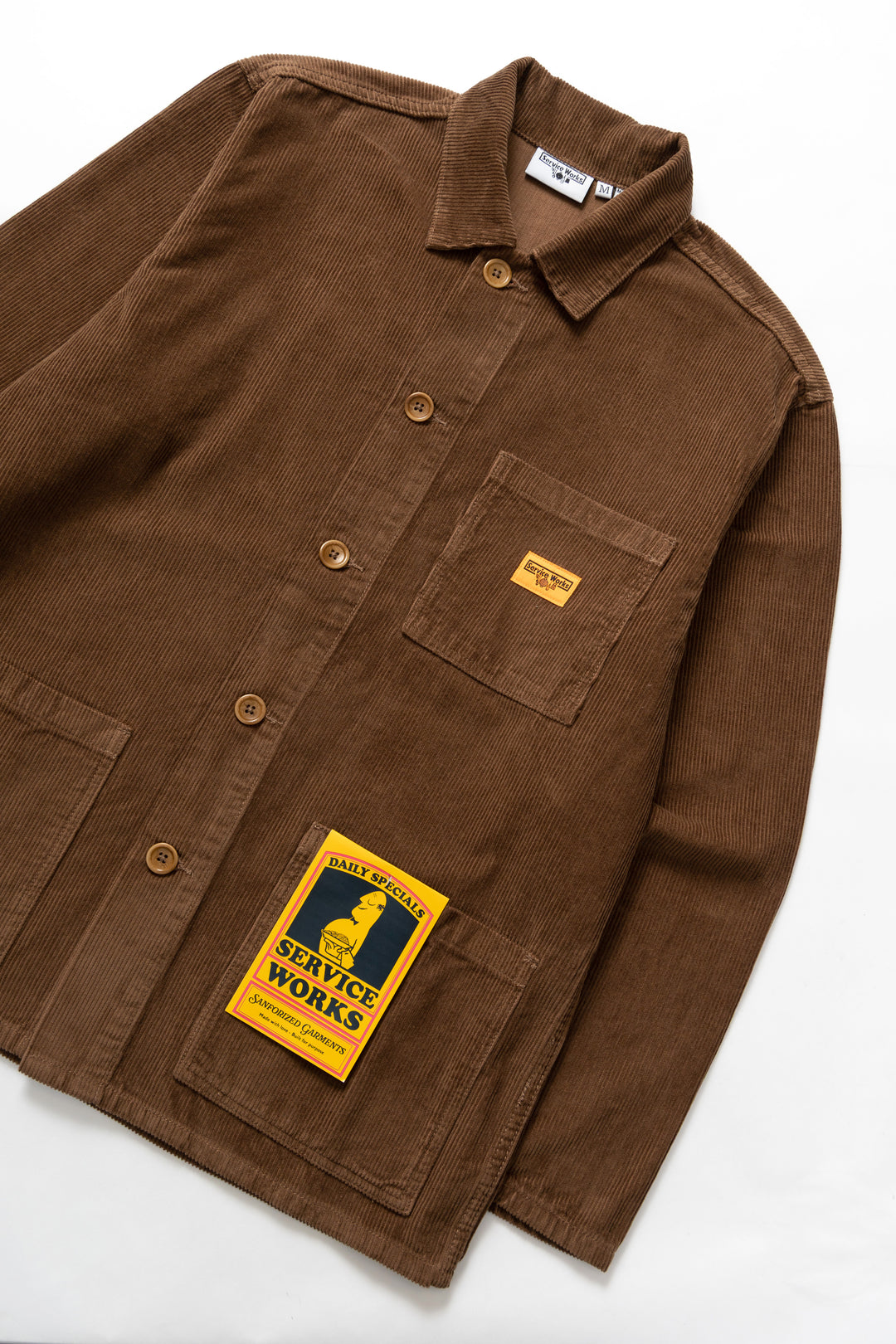 Corduroy Chore Shirt - Bark