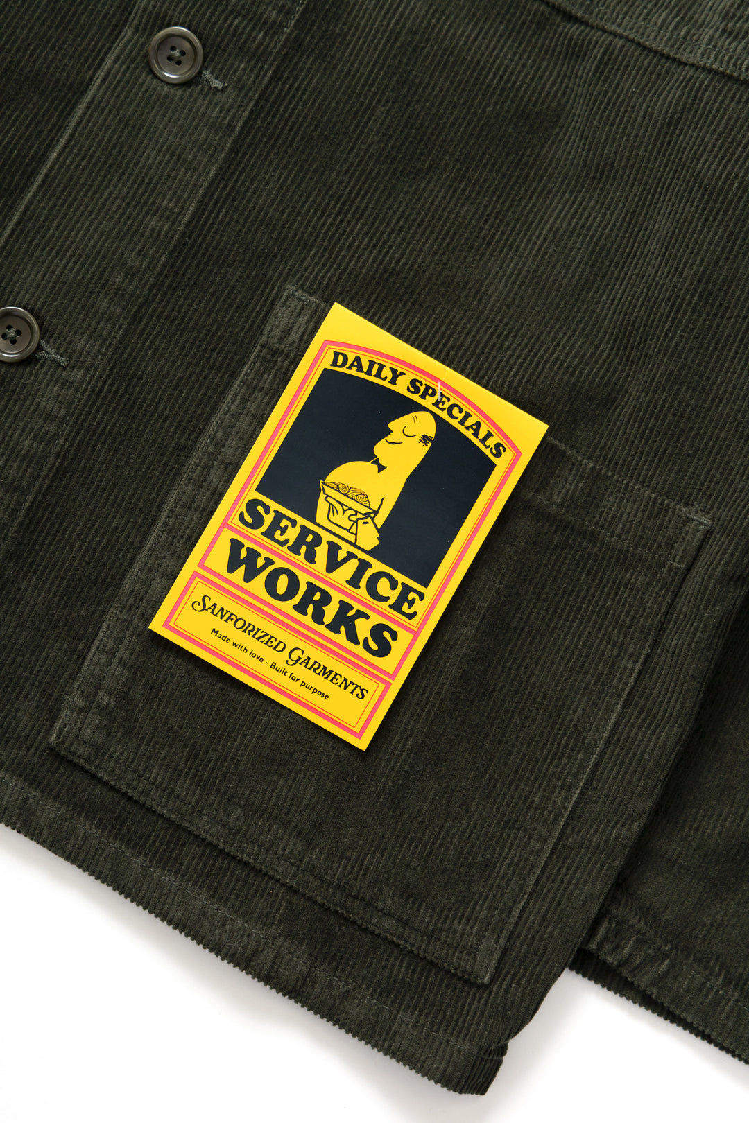 Corduroy Chore Shirt - Coppice