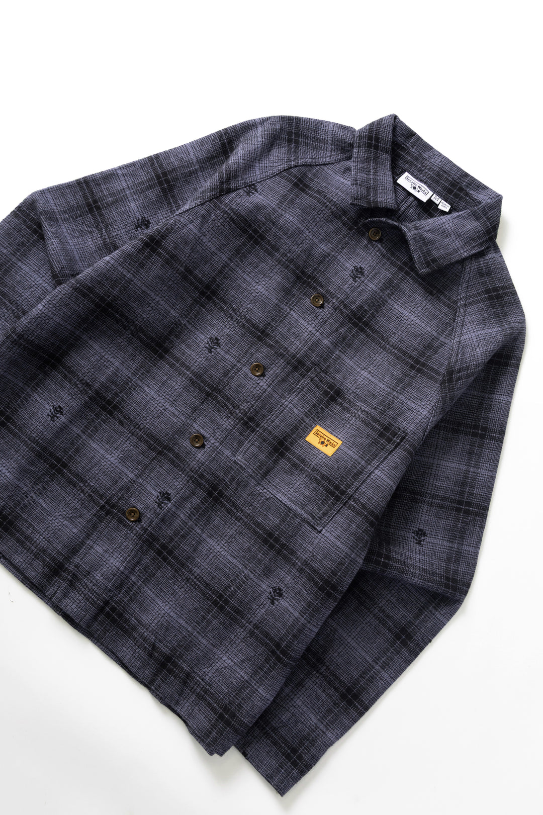 Thistle Plaid Front Of House Jacket - Black
