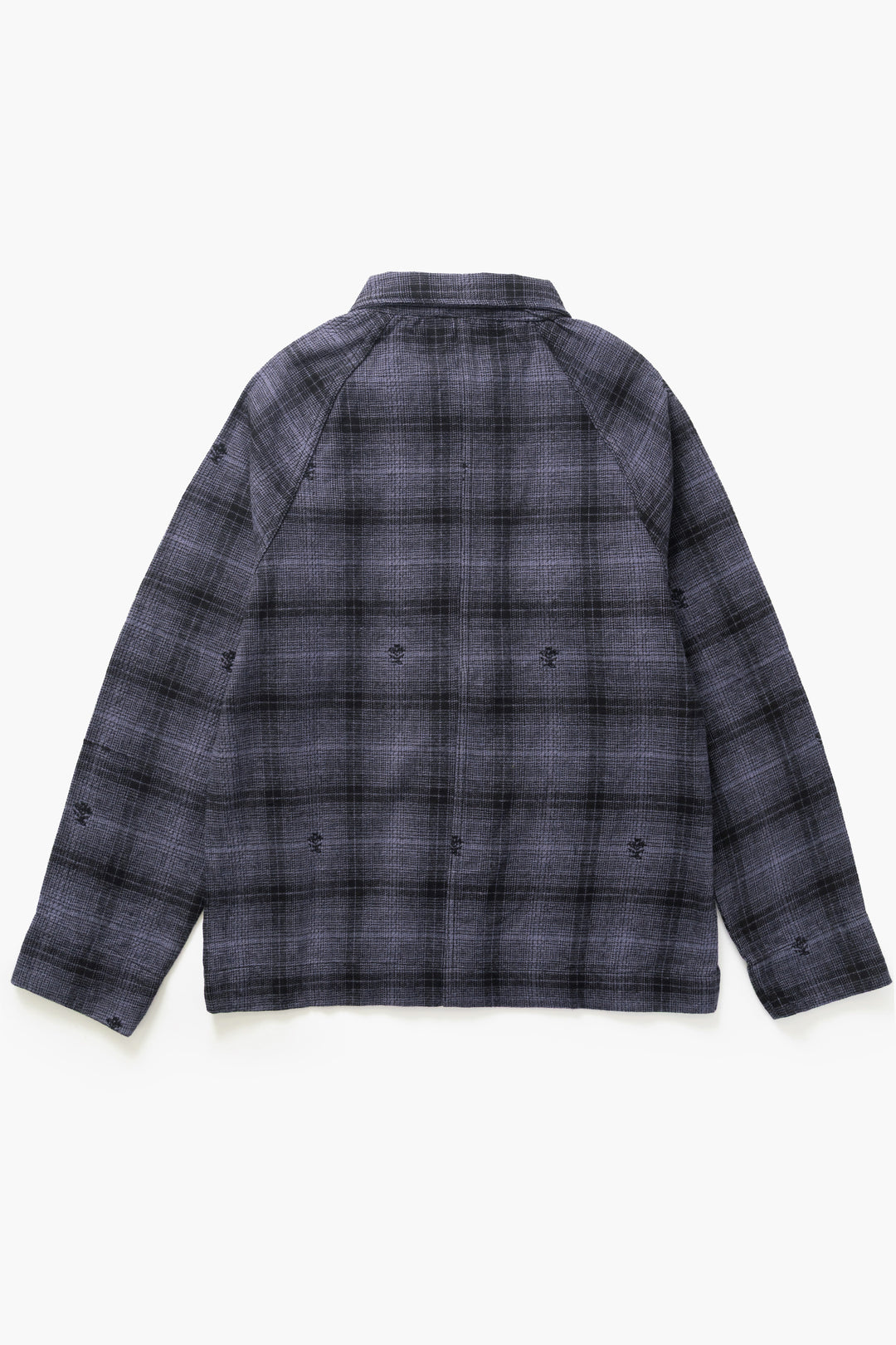 Thistle Plaid Front Of House Jacket - Black