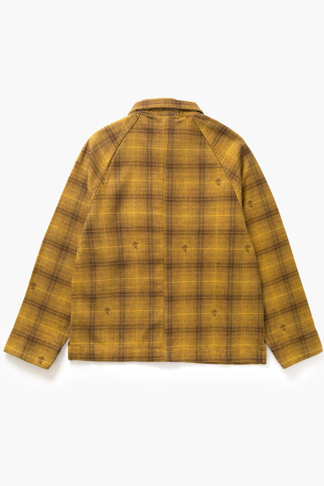 Thistle Plaid Front Of House Jacket - Ochre