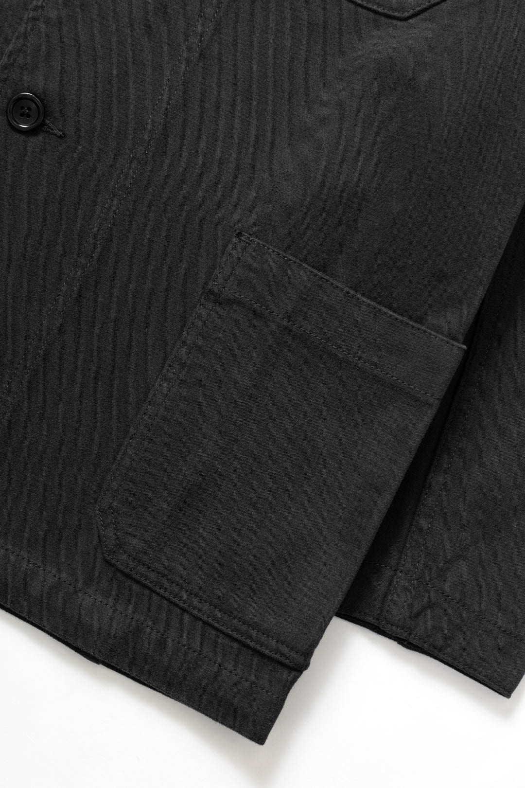 Moleskin Server Suit Jacket - Black