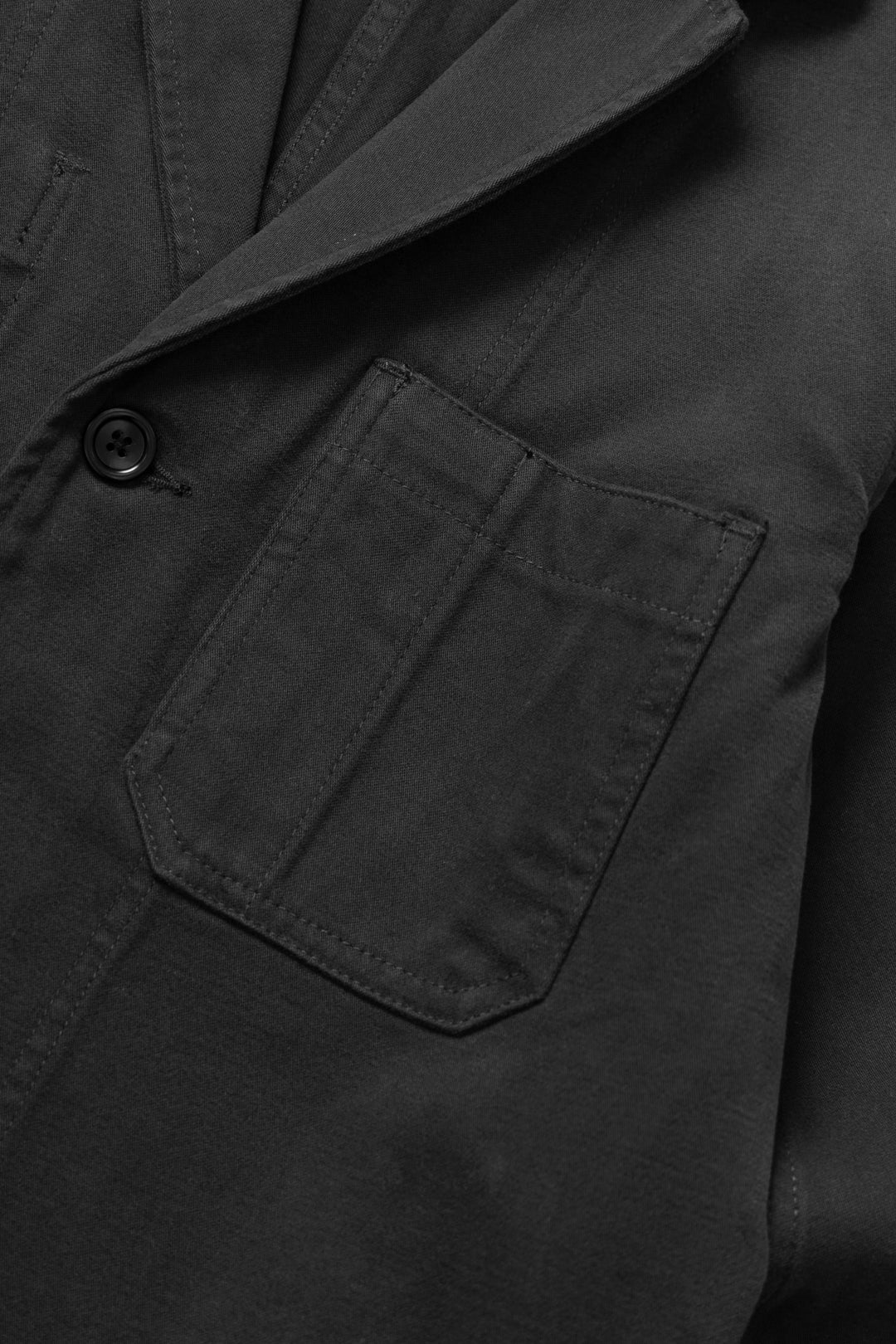 Moleskin Server Suit Jacket - Black