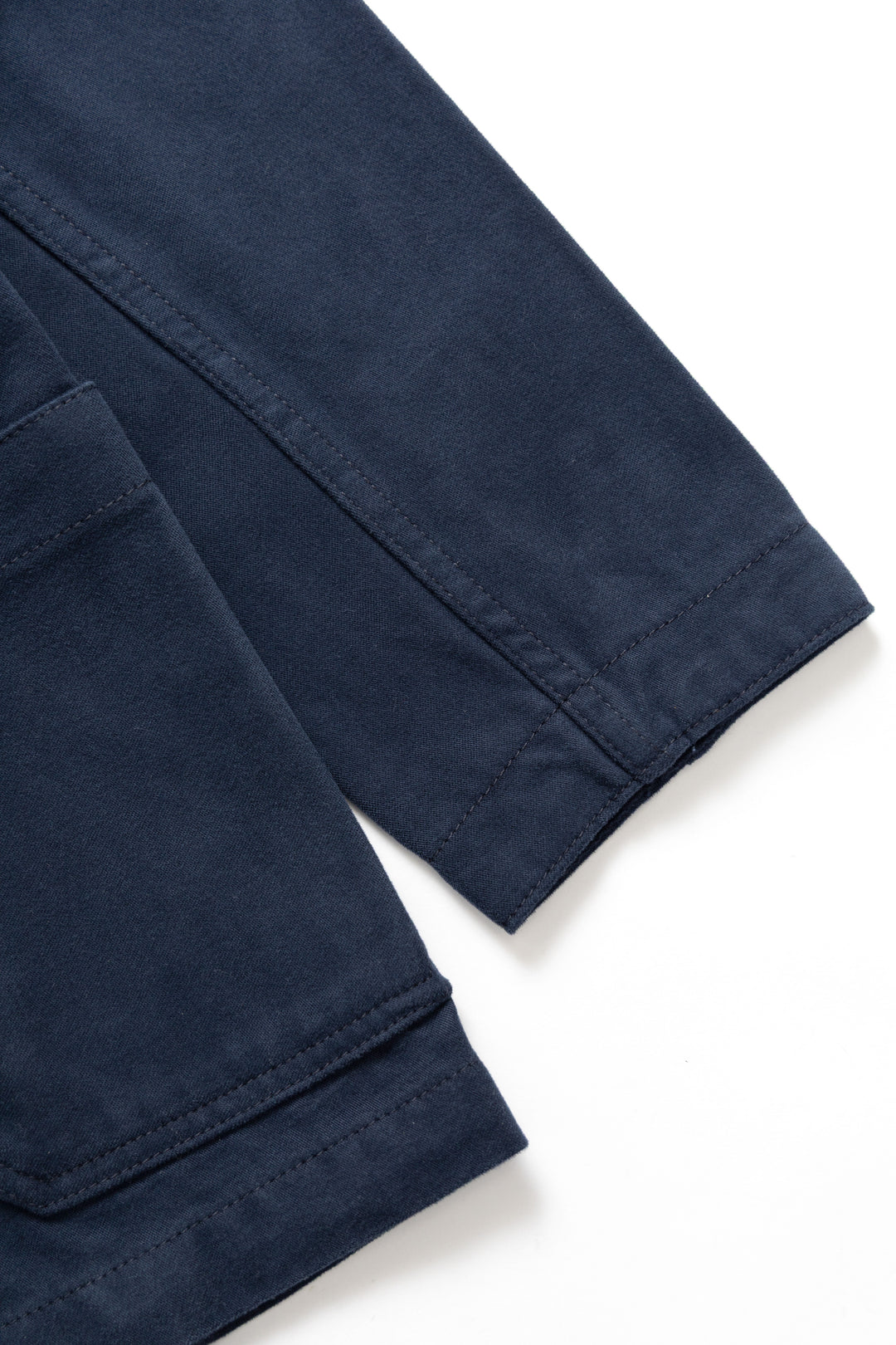 Moleskin Server Suit Jacket - Dark Navy