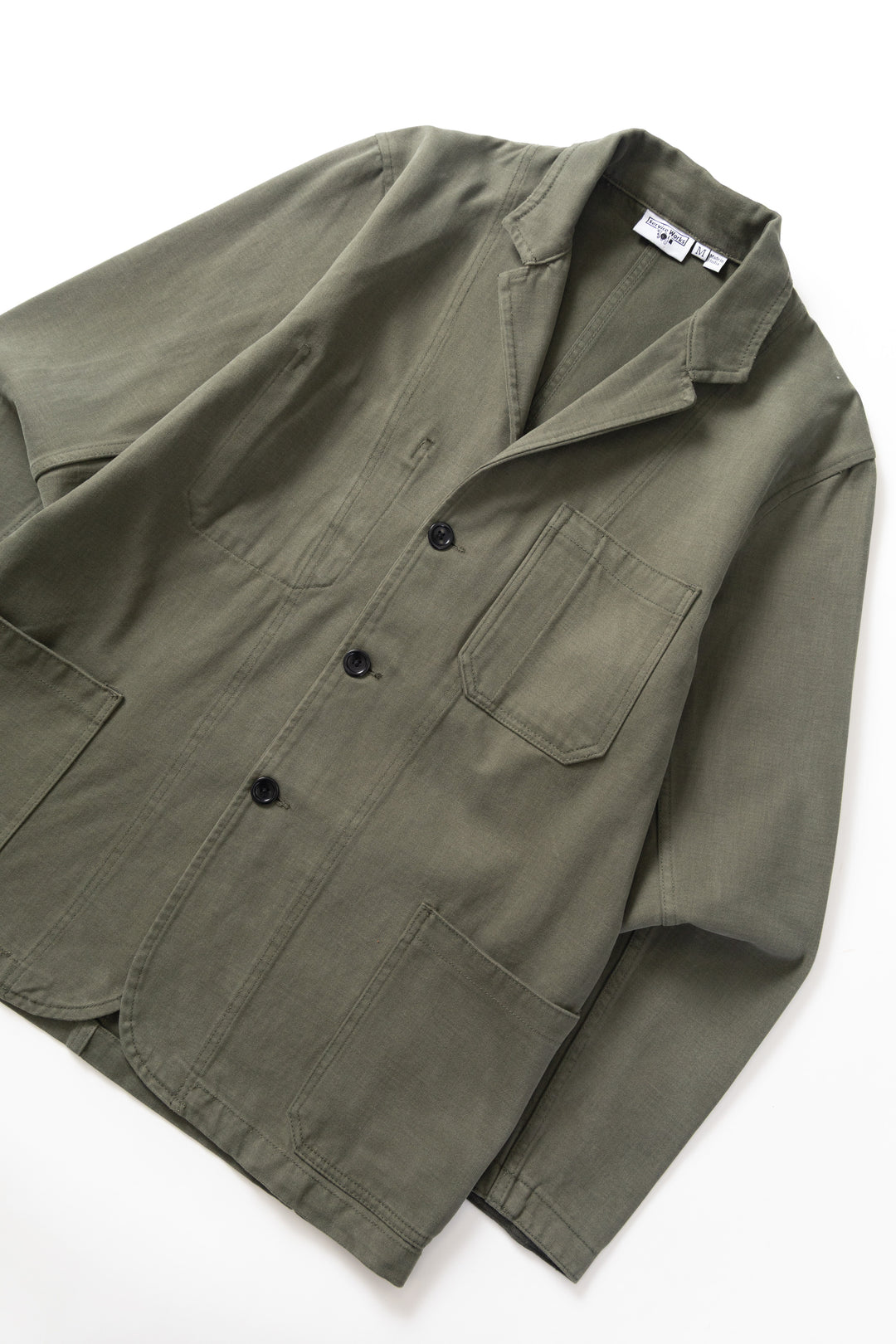 Moleskin Server Suit Jacket - Moss