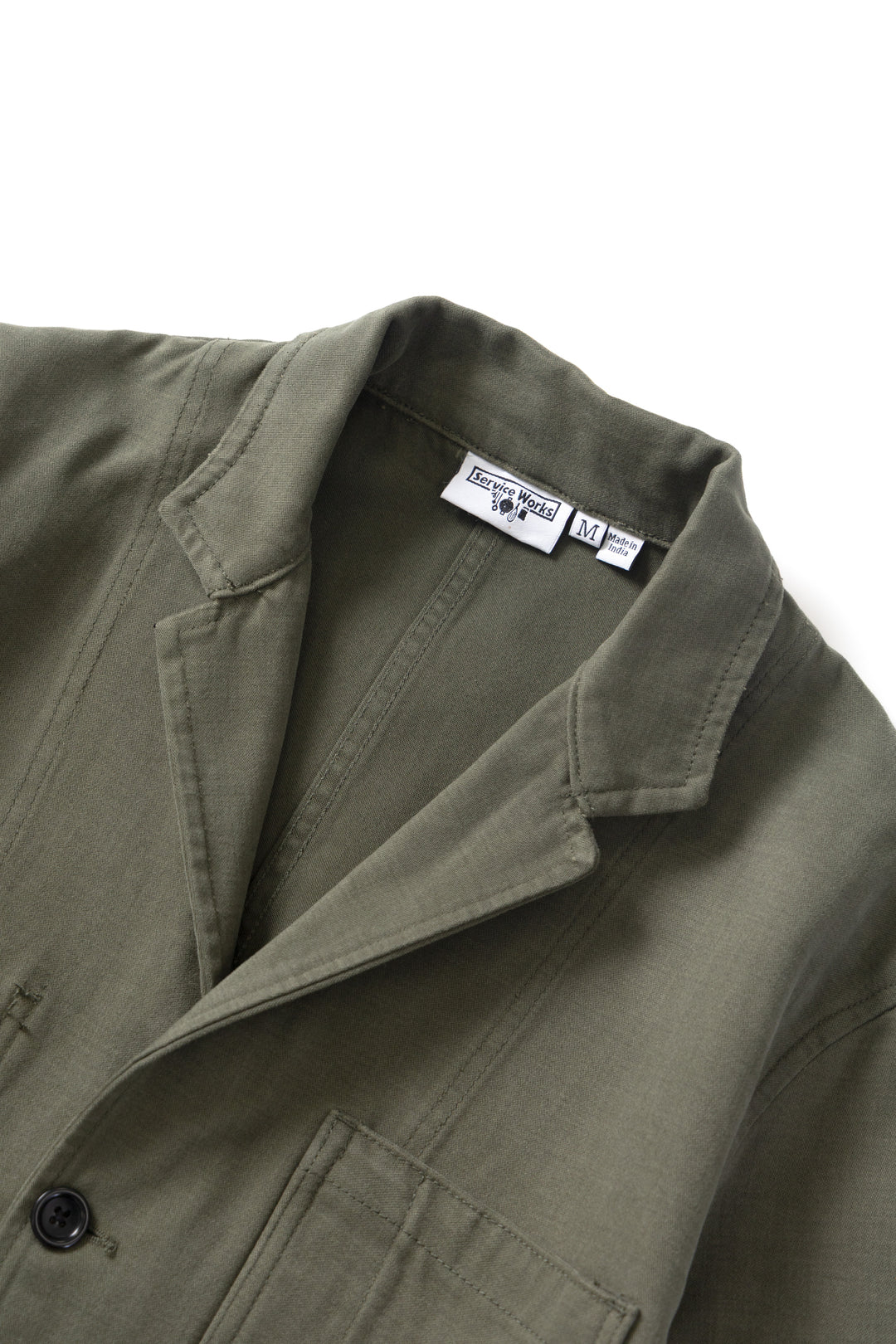 Moleskin Server Suit Jacket - Moss
