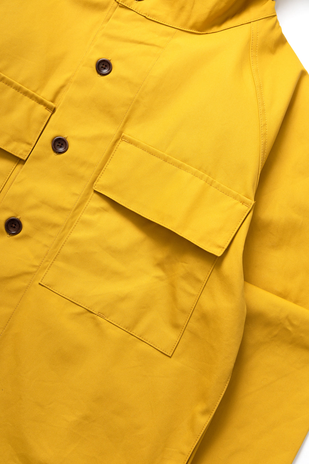 Waxed Cotton Allotment Parka - Ochre