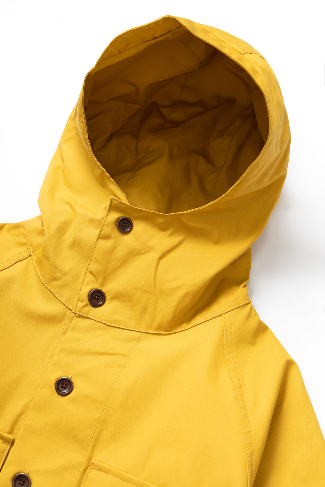 Waxed Cotton Allotment Parka - Ochre
