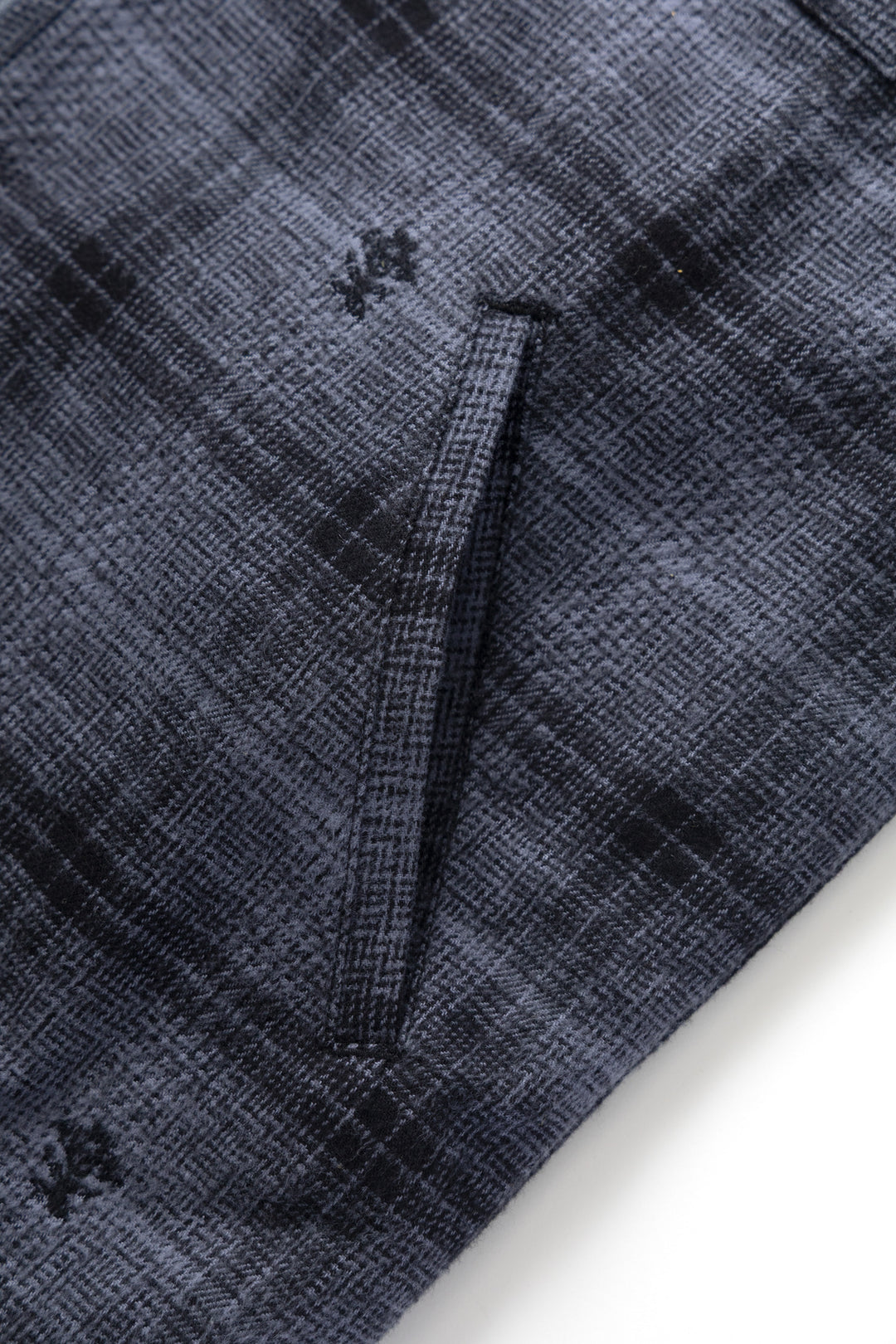 Thistle Plaid Padded Work Vest - Black