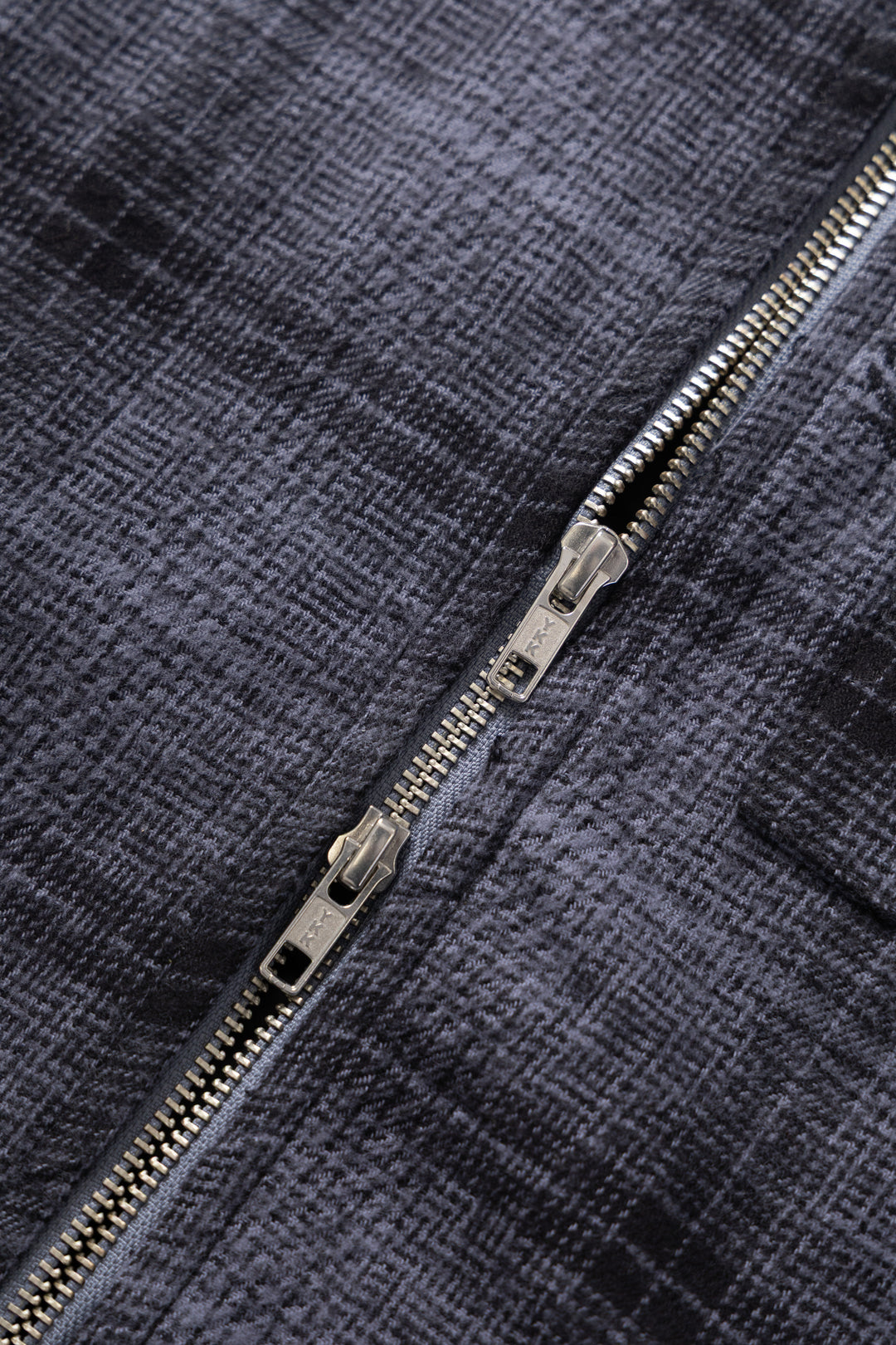 Thistle Plaid Padded Work Vest - Black