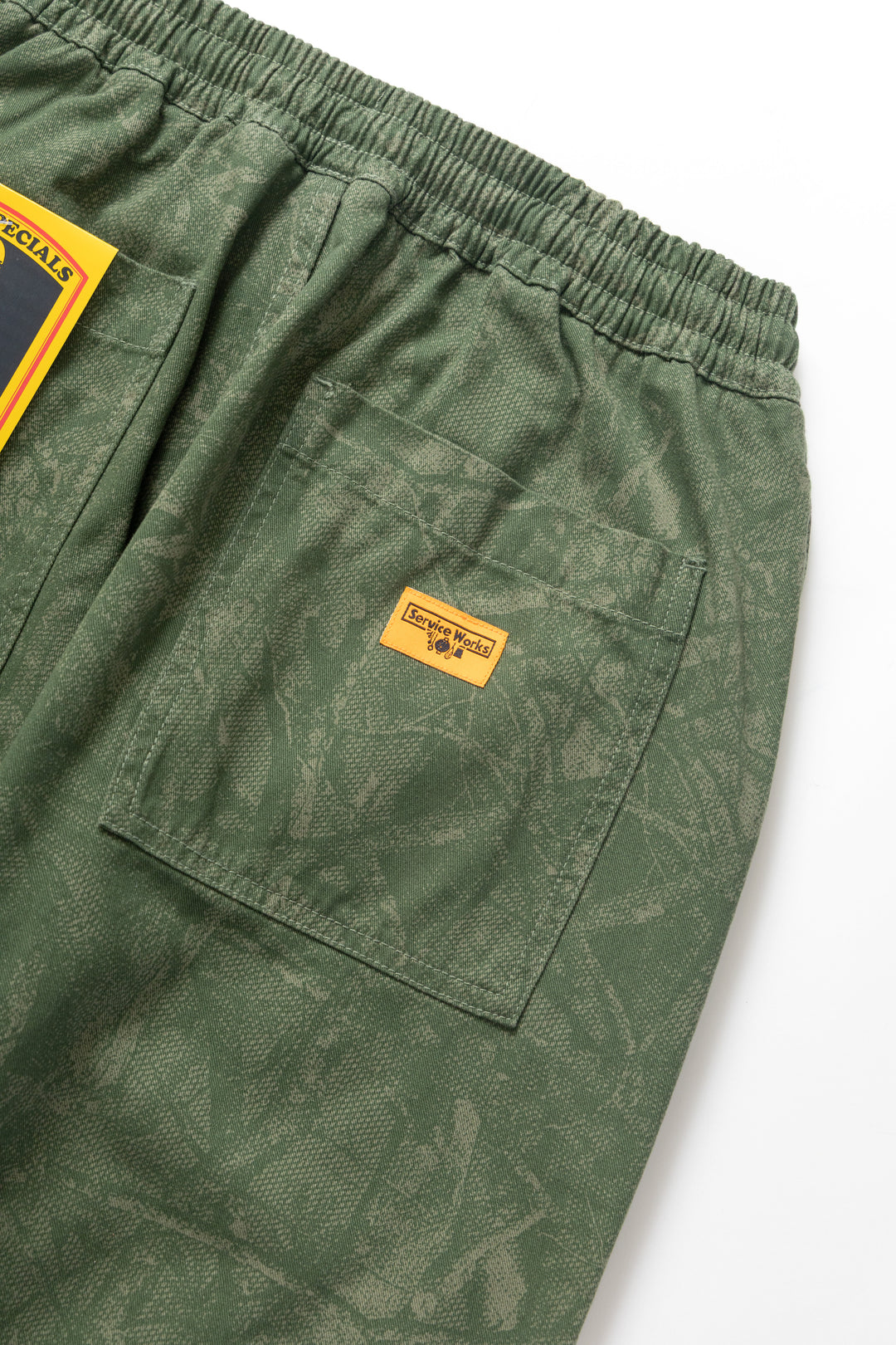 Xerox Camo Chef Pants - Olive