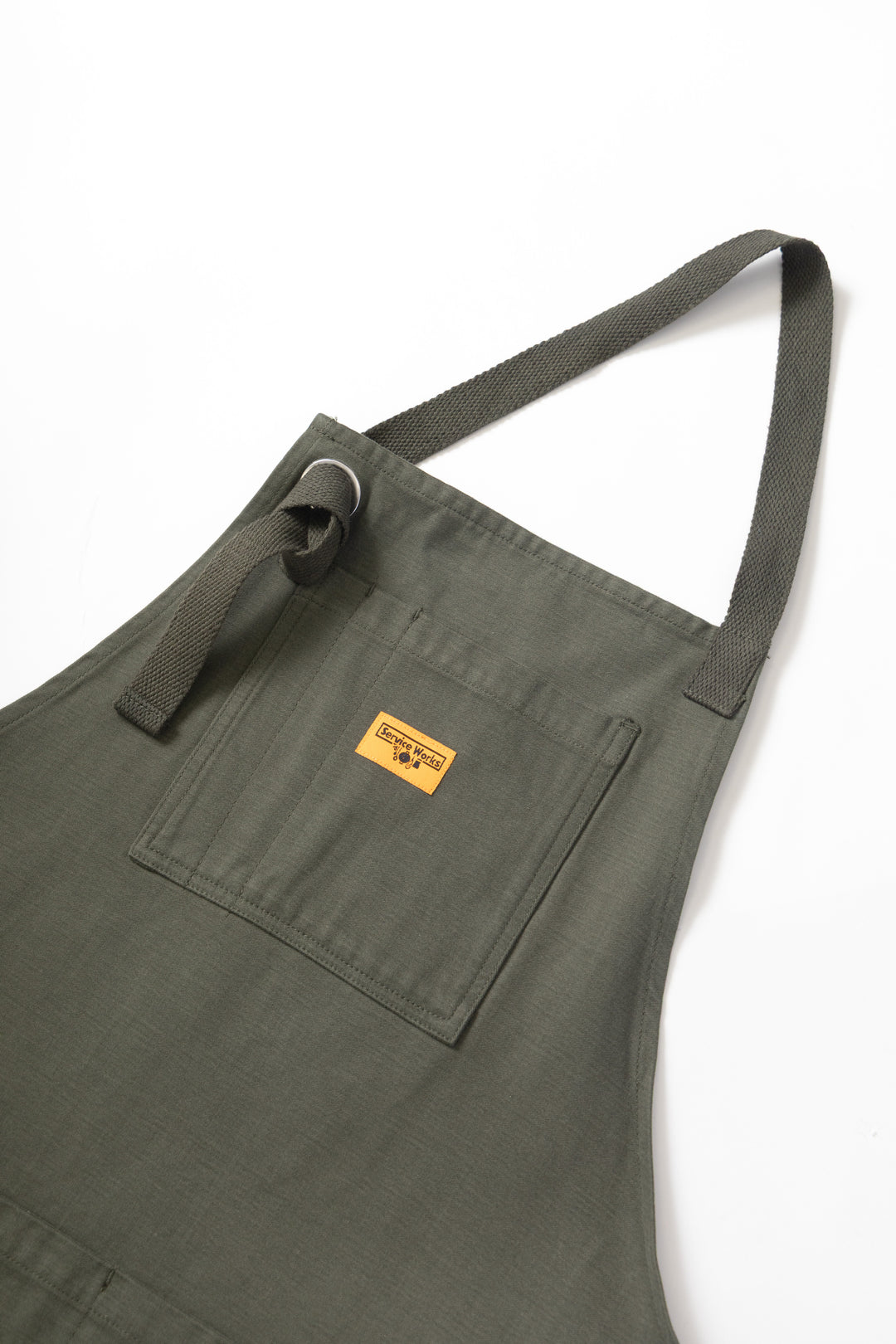 Moleskin Apron - Moss