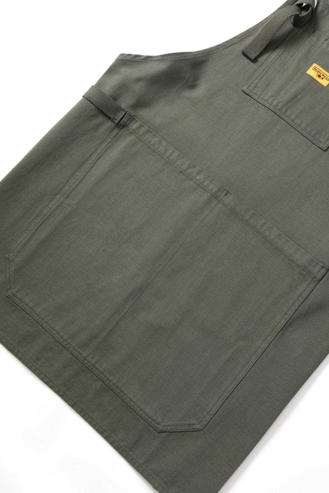 Moleskin Apron - Moss
