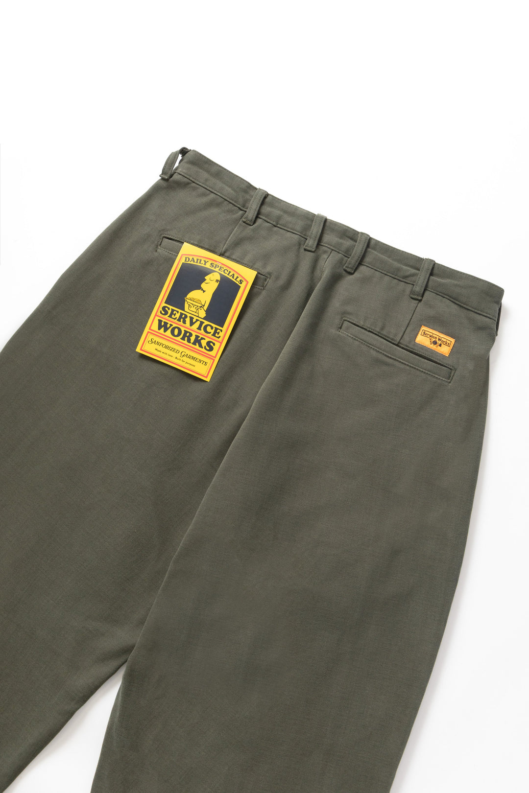 Moleskin Part Timer Pant - Moss
