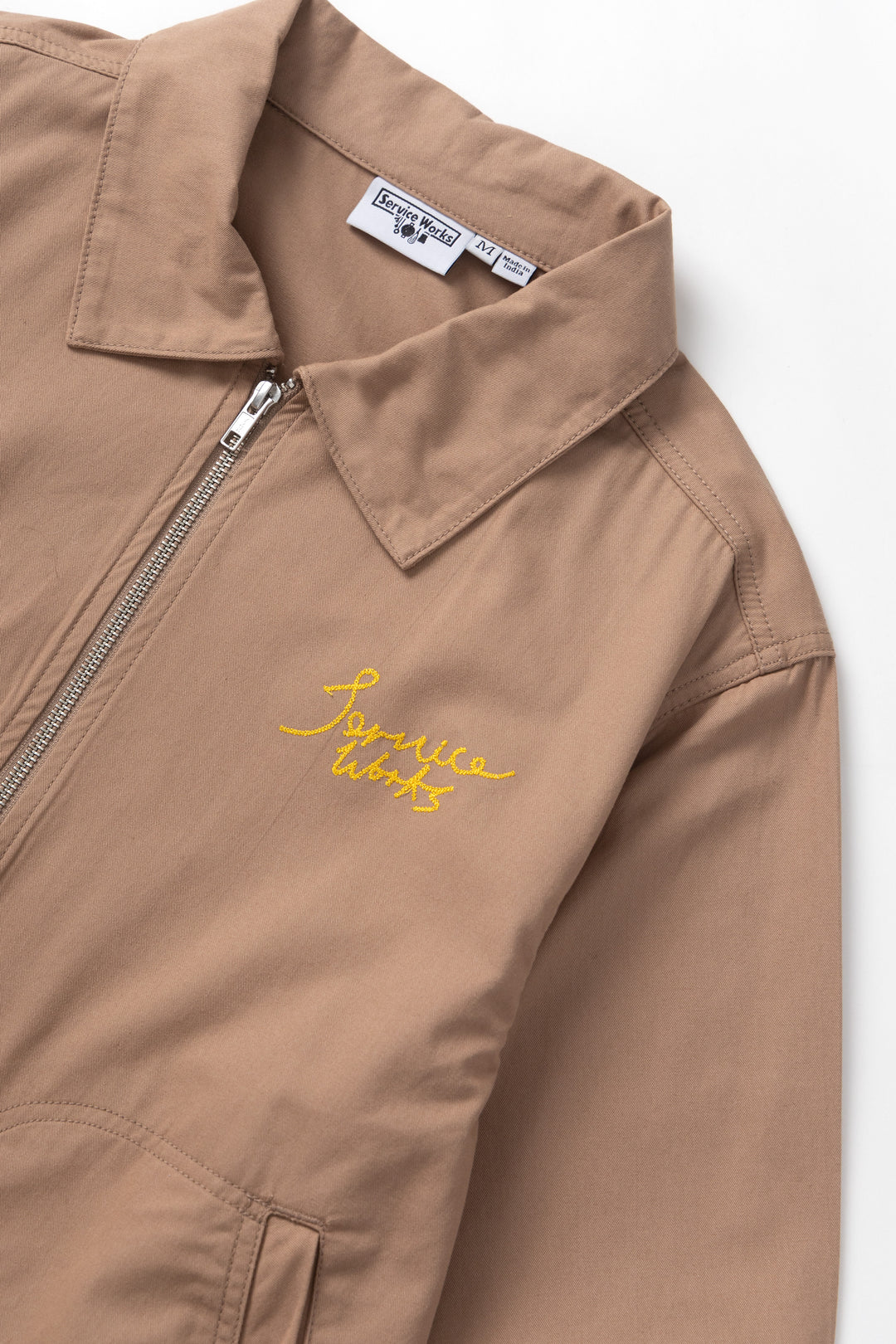 Twill Work Jacket - Mushroom