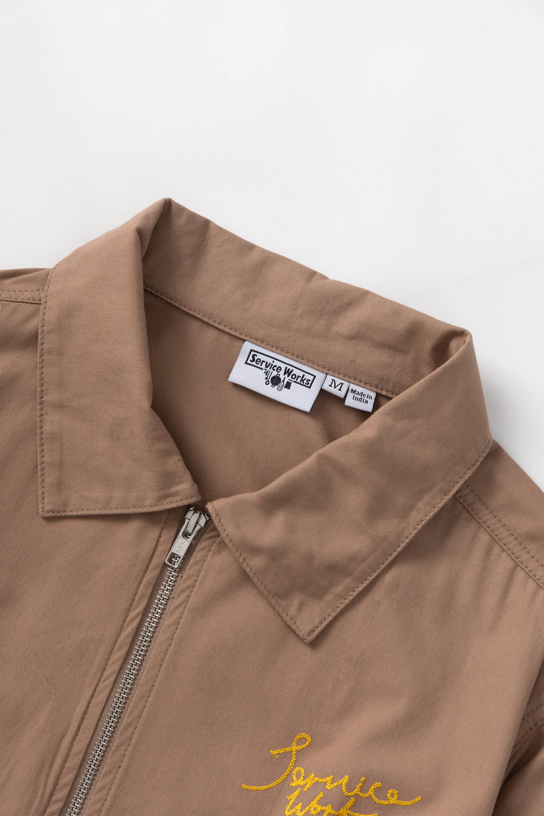 Twill Work Jacket - Mushroom