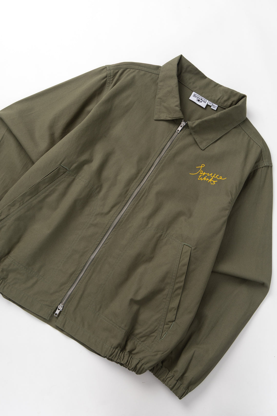 Twill Work Jacket - Olive