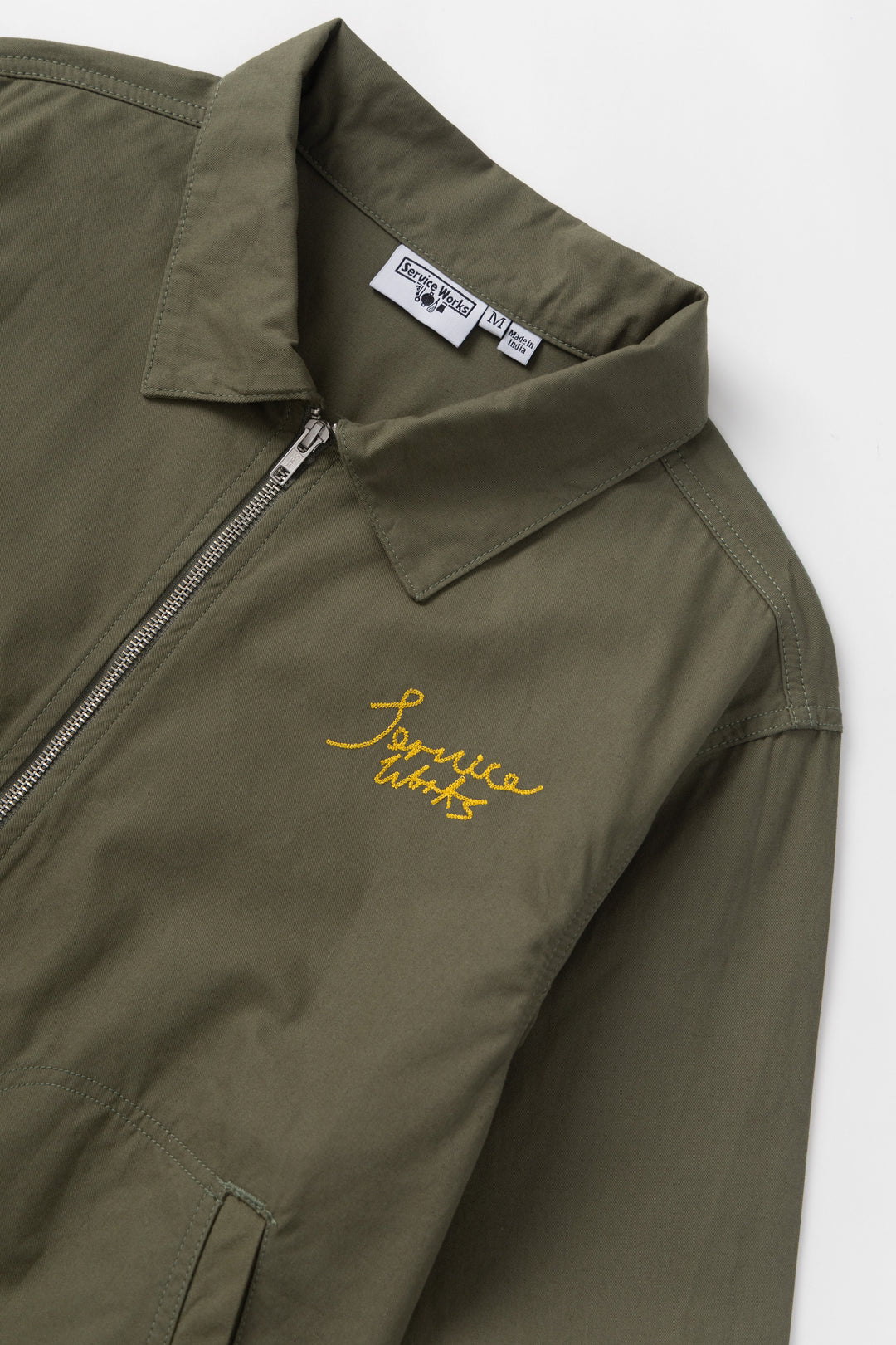 Twill Work Jacket - Olive