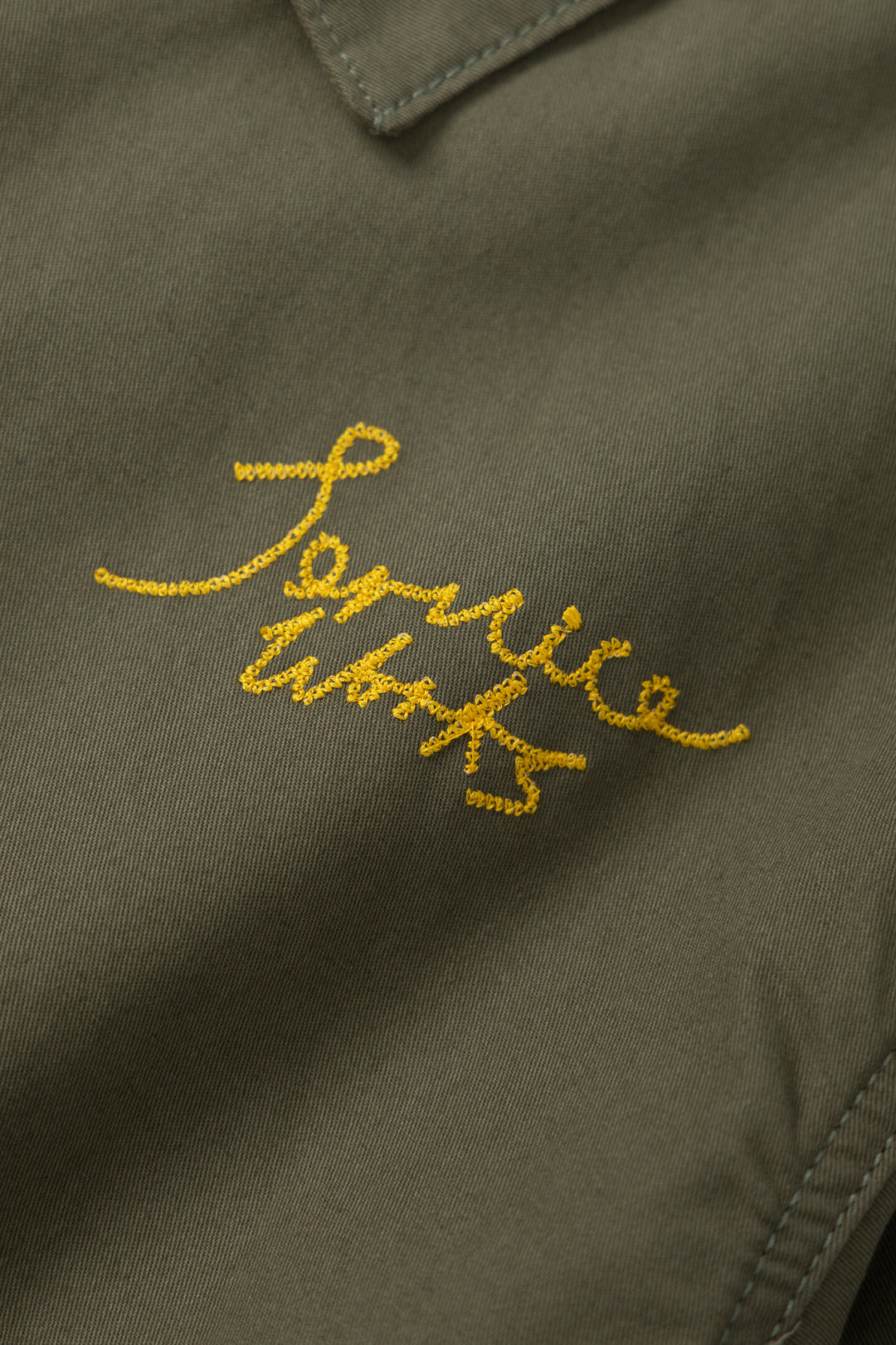 Twill Work Jacket - Olive