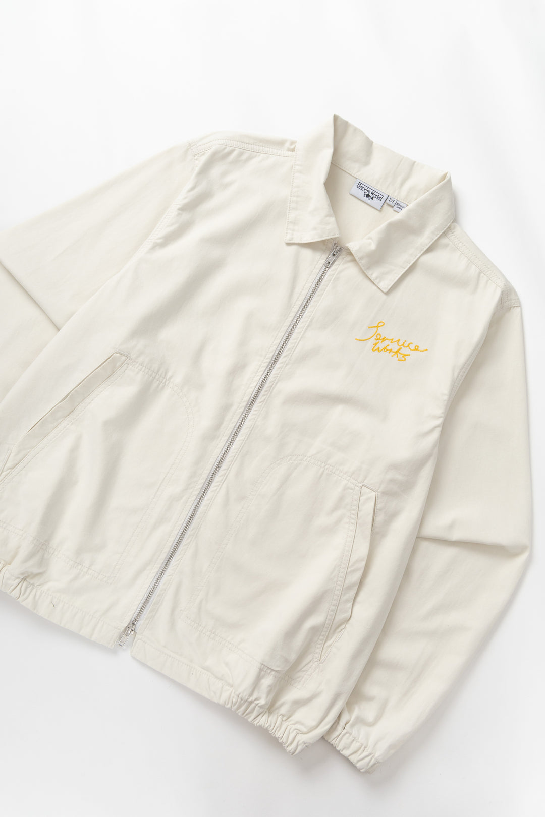 Twill Work Jacket - Off-White