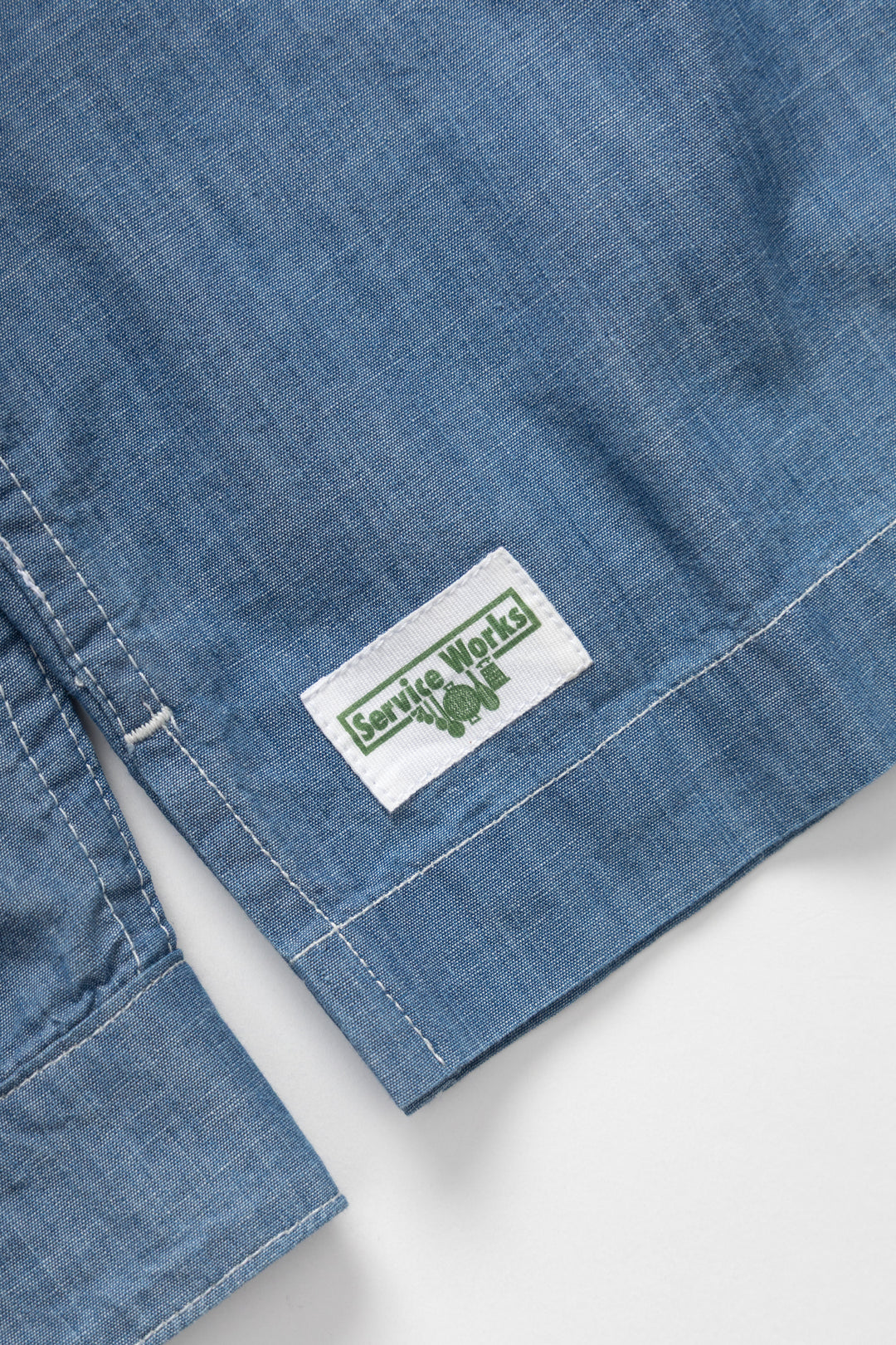 Chambray Resort Shirt - Light Blue