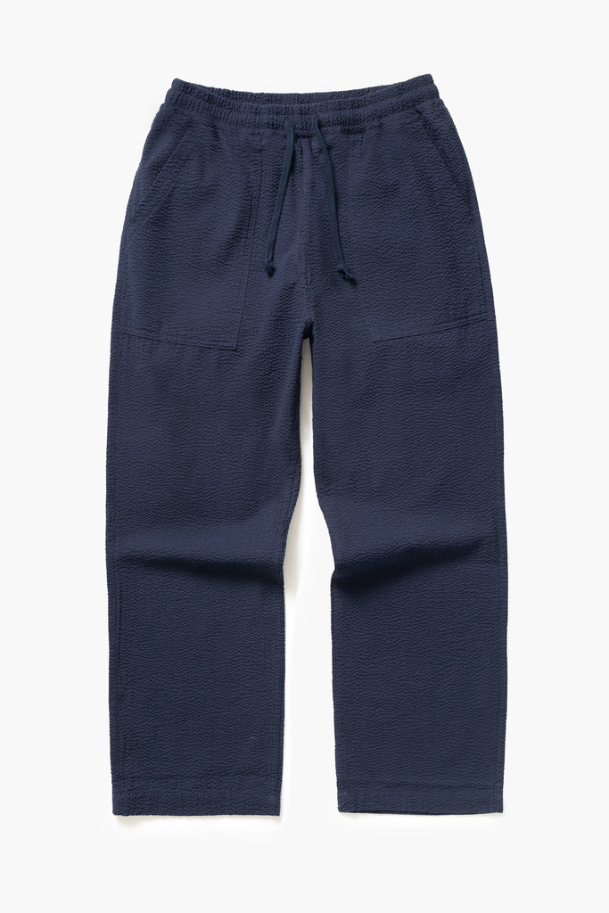 Service Works - Seersucker Chef Pants - Dark Navy – Service Works