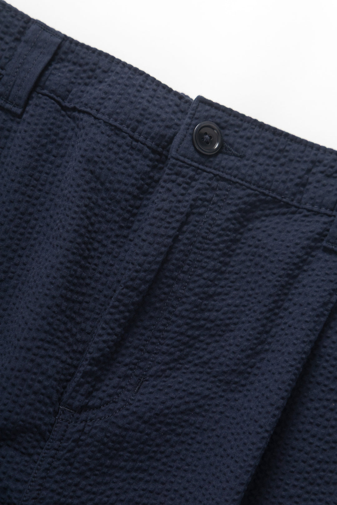 Seersucker Waiters Pant - Dark Navy