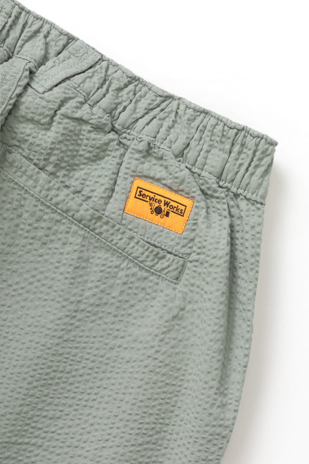 Seersucker Waiters Pant - Sage