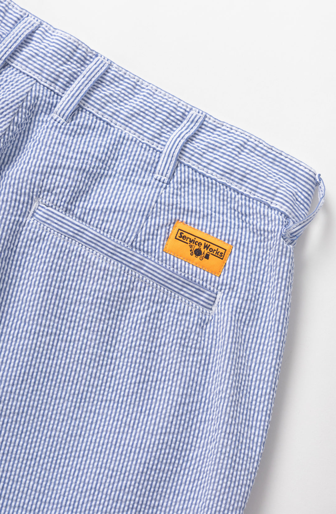Seersucker Part Timer Pant - Navy Stripe
